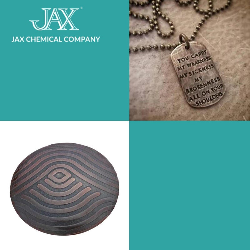 Jax Brown Darkener - Metal Finishing Solution - Antique Finish Without Heat or Electricity - Pint - Image 5